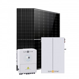 Солнечная электростанция 5,5кВт (SUNSYNK 5,5кВт/ LiFePO4 5,12кВт/ 14x DMEGC 450Вт)